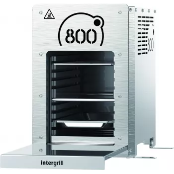 INTERGRILL 800° elektrinis kepsnių grilis su viršutiniu kaitinimu 2880 W IG-800-017