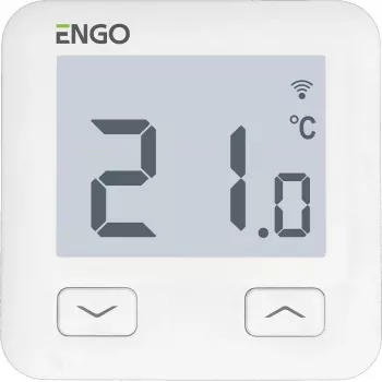 Internetinis temperatūros reguliatorius E10W230WIFI, Wi-Fi, 230V, baltas