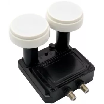 INVERTO Monoblock Twin Converter 7235 - 2 Outputs, 0,2 dB Noise Figure, 6° Spacing, F-Type