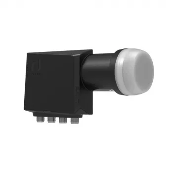 INVERTO QUATTRO BLACK ULTRA Quattro LNB – 4 išėjimai, 0,2 dB triukšmo rodiklis, F-Type jungtys
