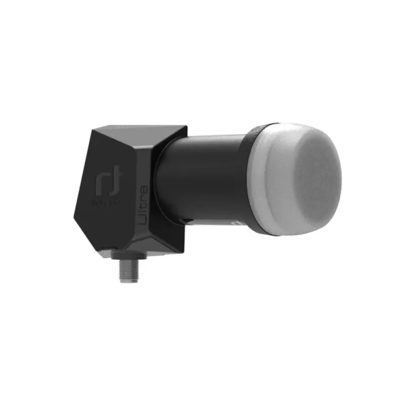 INVERTO Single Black Ultra Single LNB, 0.2 dB Noise Figure, 40 mm Feedhorn, F-Type