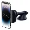 iOttie Velox Pro Active belaidis įkroviklis su magnetiniu laikikliu automobiliui, skirtas MagSafe iPhone, juodas su aukso akcentais