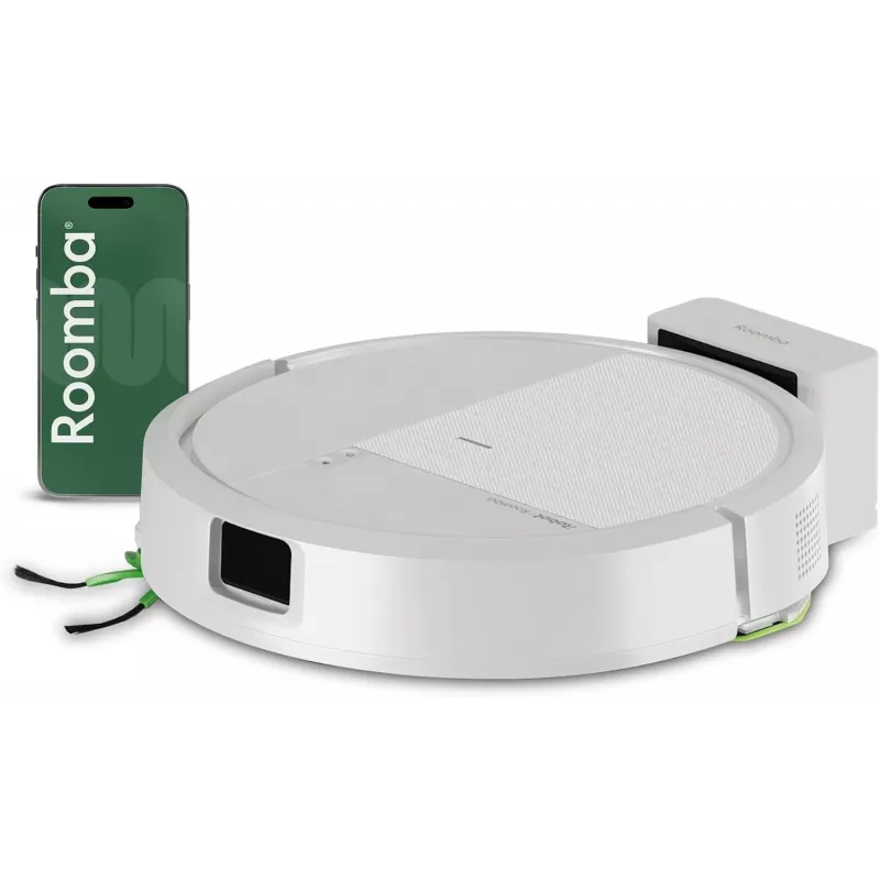 iRobot Roomba 115 Combo Robot Dulkių Siurblys su Automatinio Ištuštinimo Baze Balta | ITwork.lt