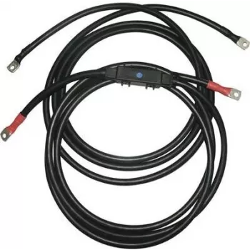 IVT 2 m 35 mm² akumuliatoriaus prijungimo kabelių rinkinys SW serijos 2000W inverteriams (421005)