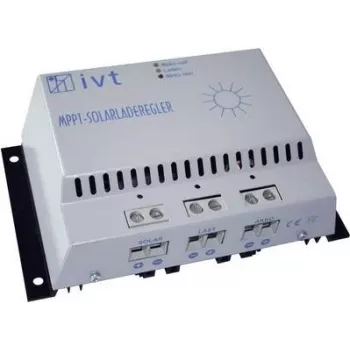 IVT MPPT saulės įkrovimo valdiklis 30 A, 12/24 V, LCD, RS485 18319