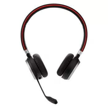 JABRA 6599-833-499 Mono Bluetooth ausinės su triukšmo slopinimo mikrofonu, sertifikuotos Microsoft Teams, juodos