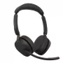 Jabra Evolve3 65 Stereo Link 390a MS belaidės antausės ausinės su Bluetooth ir USB-A adapteriu, optimizuotos Microsoft Teams, juodos