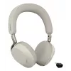 Jabra Evolve3 75 UC belaidžiai ausinių su triukšmo slopinimu ir Link 390c adapteriu (šilta pilka)