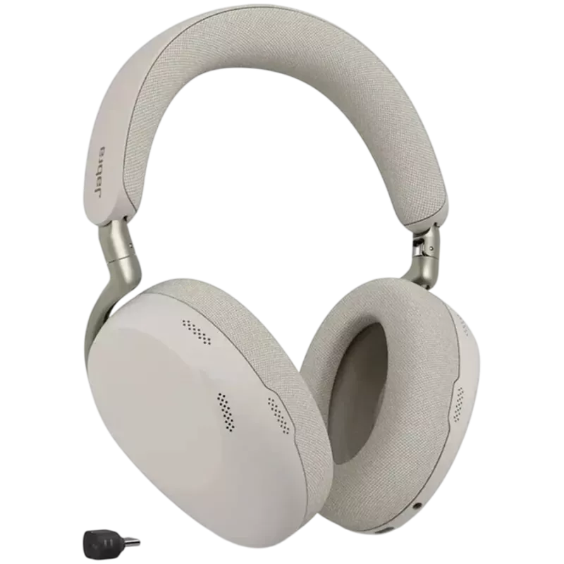 Jabra Evolve3 85 MS Link390c belaidė ausinė šiltai pilka
