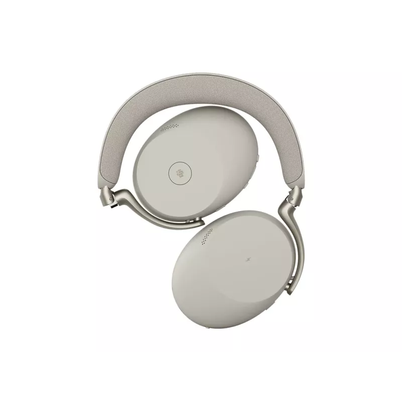 Jabra Evolve3 85 MS Link390c belaidė ausinė šiltai pilka