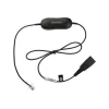 Jabra Smart Cord QD į RJ9 laido ausinėms skirtas kabelis Cisco IP Phone 78XX serijai, juodas, spiralinis, 0,4 m iki 2 m