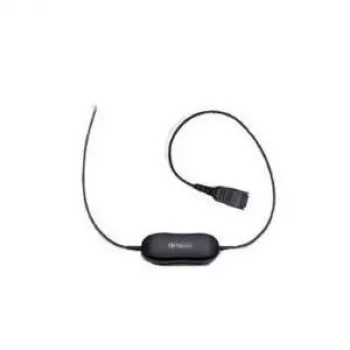 Jabra Smart Cord QD į RJ9 laido ausinėms skirtas kabelis Cisco IP Phone 78XX serijai, juodas, spiralinis, 0,4 m iki 2 m