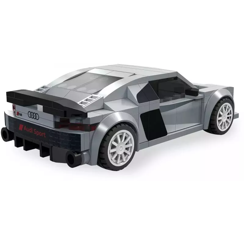 Jamara CaDA Audi R8 Coupé 1:24 mastelio konstravimo rinkinys – 272 detalės, pilka, nuo 8 metų