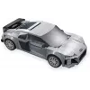 Jamara CaDA Audi R8 Coupé 1:24 mastelio konstravimo rinkinys – 272 detalės, pilka, nuo 8 metų