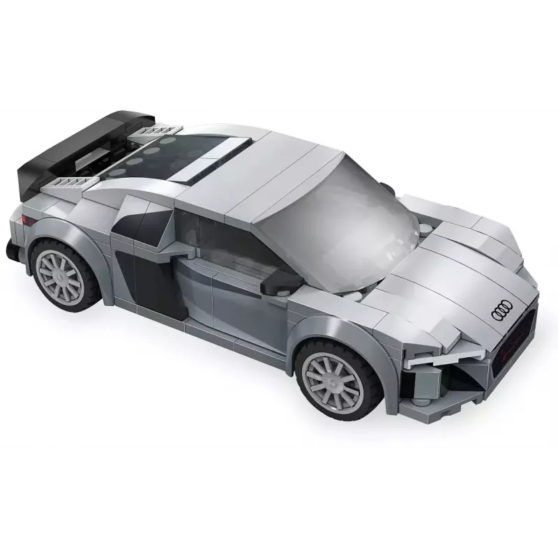 Jamara CaDA Audi R8 Coupé 1:24 mastelio konstravimo rinkinys – 272 detalės, pilka, nuo 8 metų