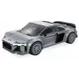 Jamara CaDA Audi R8 Coupé 1:24 mastelio konstravimo rinkinys – 272 detalės, pilka, nuo 8 metų