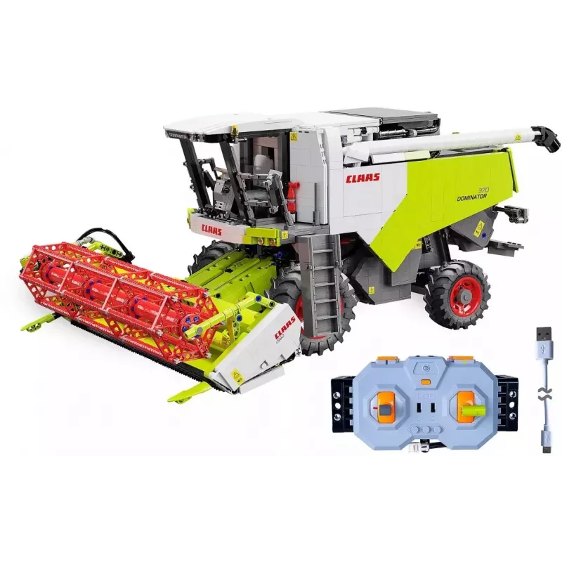Jamara Claas Dominator 370 1:18 2,4GHz RC Building Block Vehicle (1000+ Pieces) 14+