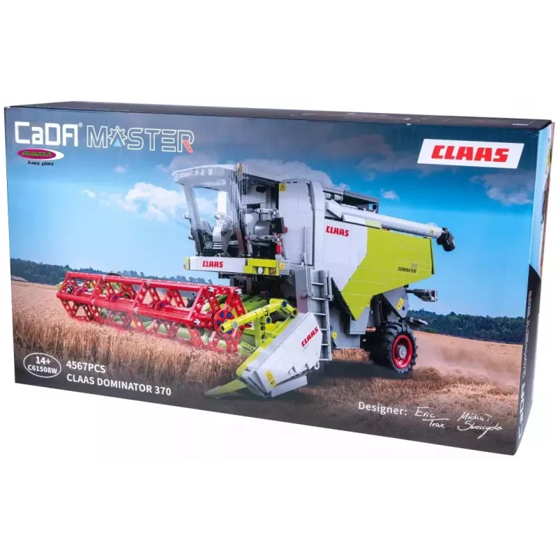 Jamara Claas Dominator 370 1:18 2,4GHz RC Building Block Vehicle (1000+ Pieces) 14+