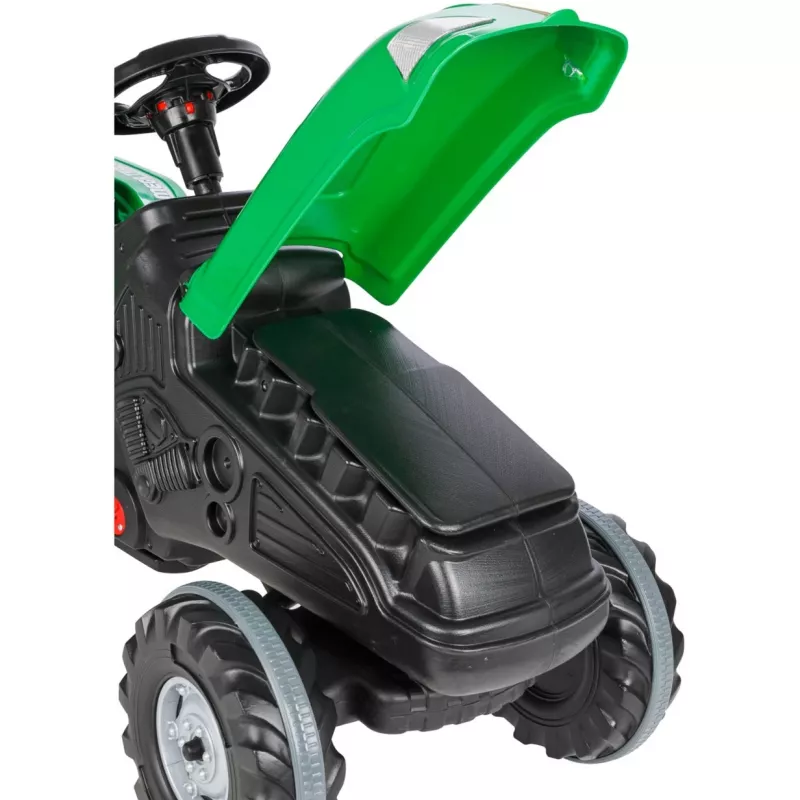 Jamara važiuojamas traktorius Big Wheel 12V, žalias, 3+