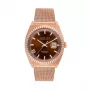 JASON HYDE MAN JH30005 Kvarcinis Laikrodis 40mm Mėlynas Ciferblatas Sidabrinis Nerūdijančio Plieno Tinklelis