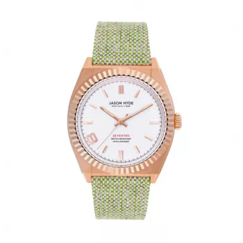 JASON HYDE Moteriškas laikrodis Aurora JH20011 Rožinis auksas 36mm