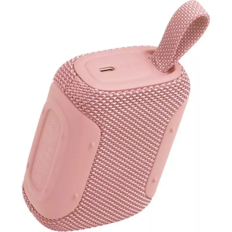 JBL Go 5 nešiojamas Bluetooth garsiakalbis, rožinis, EU (IP67, Bluetooth 5.3, 4.2W, USB-C)