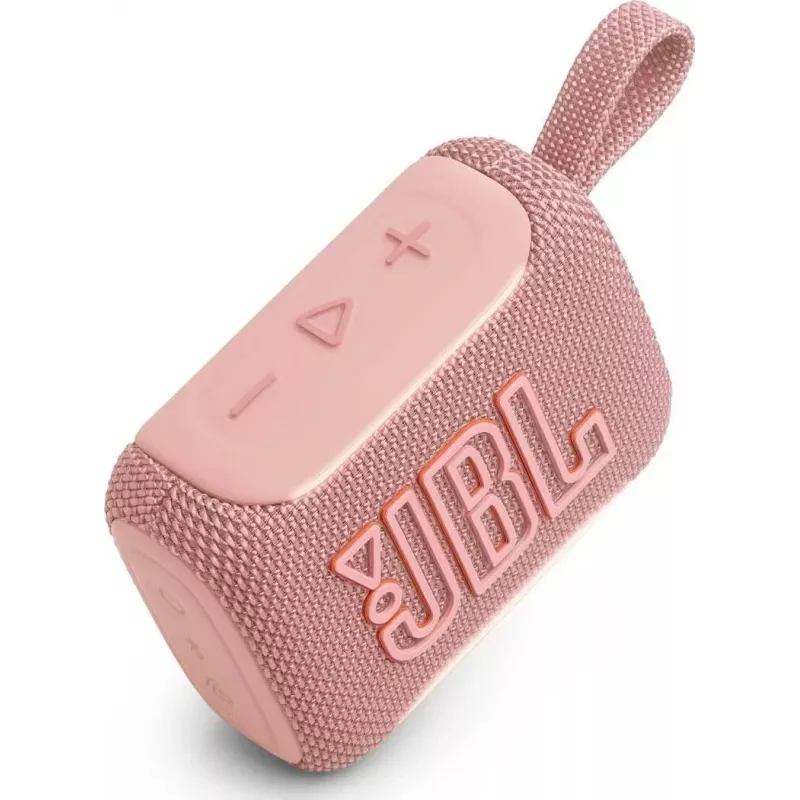JBL Go 5 nešiojamas Bluetooth garsiakalbis, rožinis, EU (IP67, Bluetooth 5.3, 4.2W, USB-C)