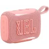 JBL Go 5 nešiojamas Bluetooth garsiakalbis, rožinis, EU (IP67, Bluetooth 5.3, 4.2W, USB-C)