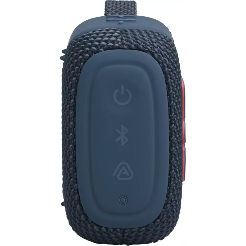 JBL GO 5 itin nešiojamas Bluetooth garsiakalbis – mėlynas (IP67, 5W RMS, Bluetooth 5.3)