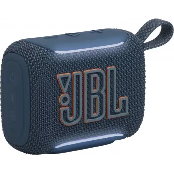 JBL GO 5 itin nešiojamas Bluetooth garsiakalbis – mėlynas (IP67, 5W RMS, Bluetooth 5.3)