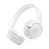 JBL Tune 530BT belaidės ant ausų ausinės su Pure Bass, Bluetooth 5.3, 57 val. baterija, sulankstomos – baltos