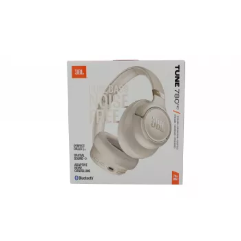 JBL Tune 780NC belaidžiai ausinės su aktyviu triukšmo slopinimu – smėlio spalvos