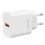 Jellico AK-165 USB 22,5W QC 3.0 greitas įkroviklis 1x USB (5-12V) baltas