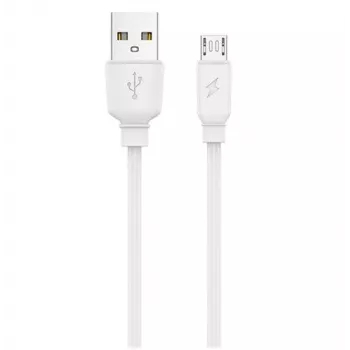 Jellico B15 Durable-Soft Universal USB-C to USB Data & Fast 3.1A Charger Cable 1m White
