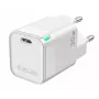 Jellico C43 Mini PD 30W QC 3.0 Smart Adaptive Fast Charger su 1x USB-C (5-20V) Baltas
