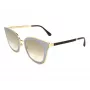 JIMMY CHOO LORYS492M2FQ Moteriški „Cat Eye“ akiniai nuo saulės Havana rudi gradientiniai 49mm