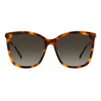 JIMMY CHOO NEREA akiniai NEREAGS05LHA Moteriški Cat-Eye Acetatas Juoda Pilka 55/20/144 mm