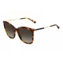 JIMMY CHOO NEREA akiniai NEREAGS05LHA Moteriški Cat-Eye Acetatas Juoda Pilka 55/20/144 mm