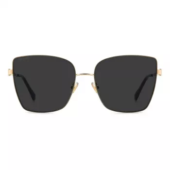 JIMMY CHOO VELLA-S-2M2 Moteriški drugelio formos akiniai nuo saulės Havana Brown Gradient 59mm