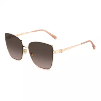JIMMY CHOO VELLA-S-PY3 Moteriški Akiniai Nuo Saulės Havana Brown Gradient 59mm