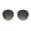 JIMMY CHOO BIRDIESPEFIB Moteriški Akiniai nuo Saulės - Oversized Square Cat-Eye Acetate Rėmelis - 60/18/145 mm - UV400 Apsauga