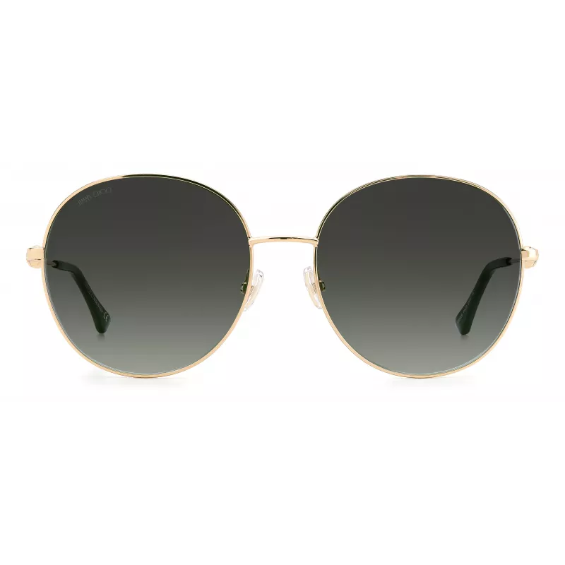 JIMMY CHOO BIRDIESPEFIB Moteriški Akiniai nuo Saulės - Oversized Square Cat-Eye Acetate Rėmelis - 60/18/145 mm - UV400 Apsauga