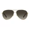 JIMMY CHOO Moteriški JIMENA-S-06J Drugelio Formos Akiniai Nuo Saulės Havana Ruda Gradientas 60mm