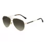 JIMMY CHOO Moteriški JIMENA-S-06J Drugelio Formos Akiniai Nuo Saulės Havana Ruda Gradientas 60mm