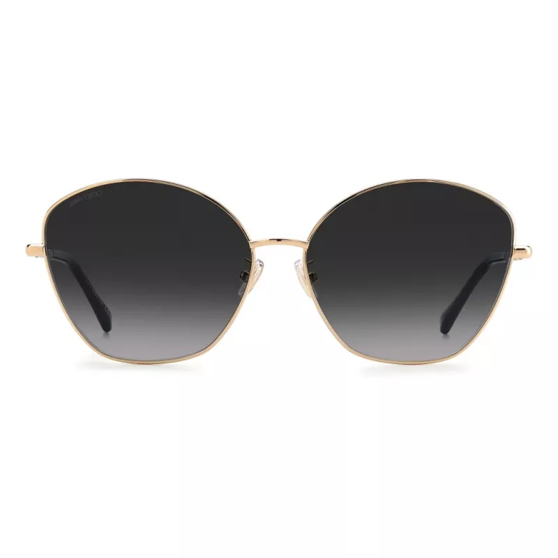 Jimmy Choo Moteriški Akiniai nuo Saulės MARILIA GSK2M2 Auksiniai/Havana Rudi Gradientiniai 63mm