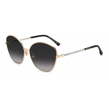 Jimmy Choo Moteriški Akiniai nuo Saulės MARILIA GSK2M2 Auksiniai/Havana Rudi Gradientiniai 63mm