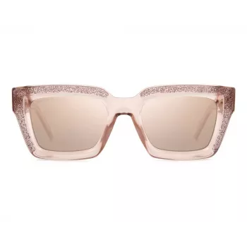 JIMMY CHOO Moteriški MEGS-S-FWM2S Katės Akies Akiniai Havana Ruda Gradient 51mm