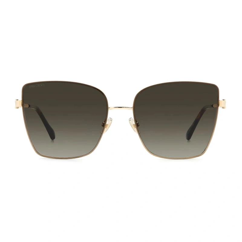 JIMMY CHOO VELLA-S-06J Moteriški Cat Eye Akiniai nuo Saulės Havana/Ruda Gradient 59mm