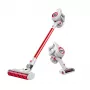JIMMY JV51 belaidis kombinuotas dulkių siurblys (lazdinis ir rankinis), 400 W, 21,6 V, 45 min veikimo laikas, raudonas