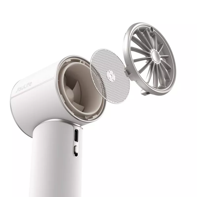JISULIFE Handheld Fan Pro1 Mini 4250 mAh USB-C Portable Fan - White
